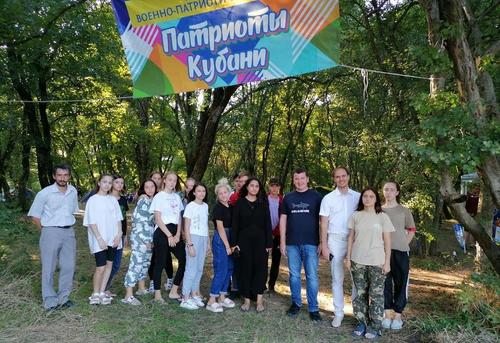 Молодые депутаты посетили лагерь «Патриоты Кубани»