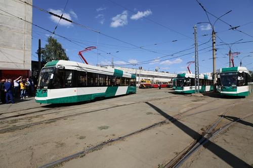 В Челябинске на линию вышли новые трамваи
