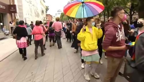 В Каунасе прошел прайд секс-меньшинств