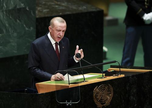 Эрдоган заявил о наличии дорожной карты с целью «загнать в угол» постоянных членов СБ ООН