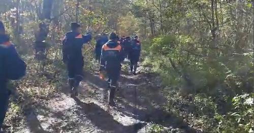 МЧС опубликовало видео с места крушения Ан-26 в районе горы Хребтова в Хабаровском крае