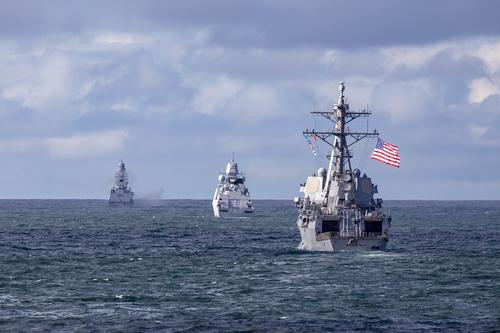 NetEase: российский военный корабль «Смольный» появился во время учений НАТО, чтобы «послать сигнал» США и Великобритании