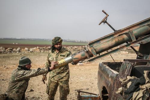 Поддерживаемые Турцией джихадисты обстреляли расположение военных России и Сирии в провинции Алеппо