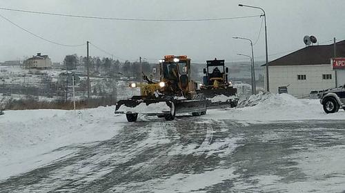 Снежный циклон парализовал движение ватобусов в Хабаровском крае