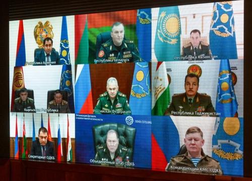 Министры обороны стран ОДКБ приняли решение о выводе объединённых сил из Казахстана 