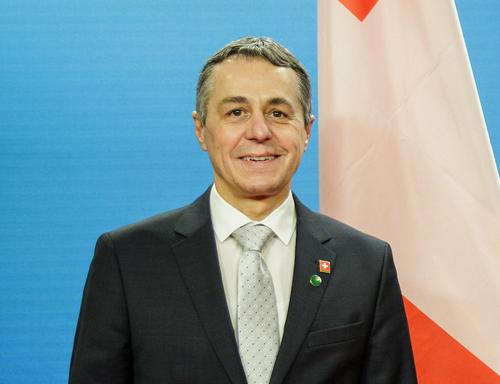 Президент Швейцарии Кассис провел встречу с Лавровым