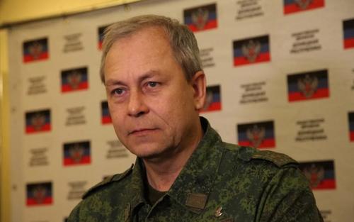 Басурин: армия республик Донбасса обстреливает только военные объекты