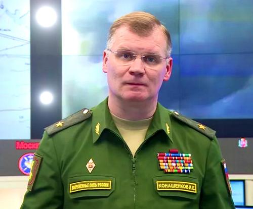 Конашенков: Уничтожены ещё 23 пункта управления и узлы связи ВСУ, 3 радиолокационных поста, 31 ЗРК ПВО С-300 