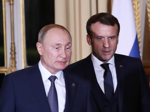 В Елисейском дворце анонсировали разговор Макрона и Путина