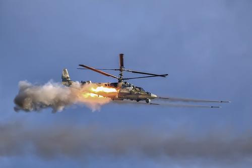 «Россия 24»: вертолеты Ка-52 взламывают оборону войск Украины на подступах к Киеву
