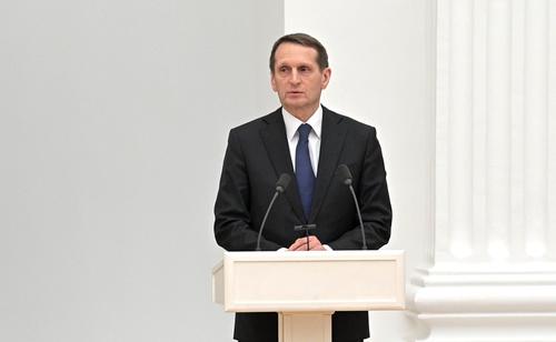 Глава СВР Нарышкин: США используют «самые подлые методы» для затягивания конфликта на Украине