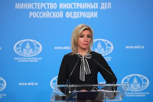 Захарова назвала провокационным и разжигающим конфликт заявление Госдепа США по ситуации с Мариуполем 