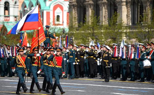 Опубликованы фото с Парада Победы на Красной площади