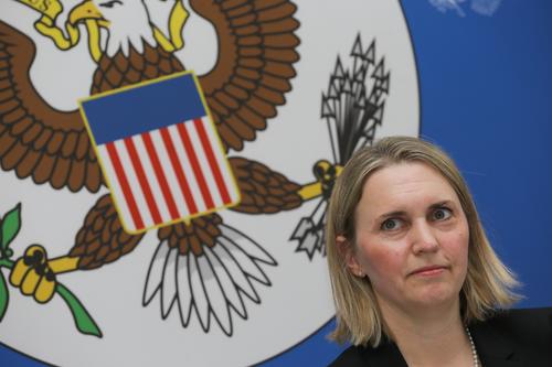 Новый американский посол на Украине Бриджит Бринк прибыла в Киев