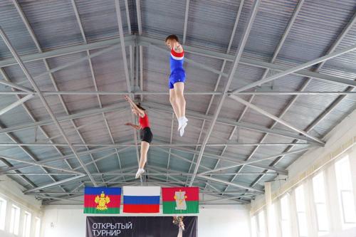 В станице Брюховецкой подвели итоги традиционного турнира по прыжкам на батуте