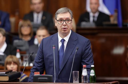 Вучич заявил, что «с ужасом» смотрит на то, что происходит с энергетикой Европы из-за антироссийских санкций