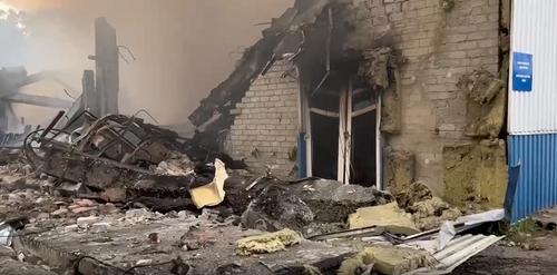 Представительство ДНР в СЦКК: по Донецку били из РСЗО «Ураган» с фугасной боевой частью