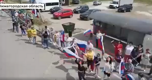 Жители Нижегородской земли встретили с почестями росгвардейцев-участников СВО
