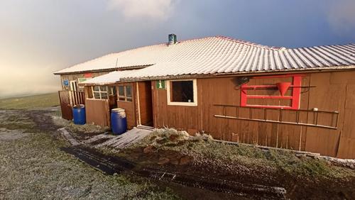 На Дальнем Таганае в Челябинской области выпал снег