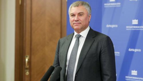 Спикер Госдумы Володин поздравил белорусов с Днём независимости республики
