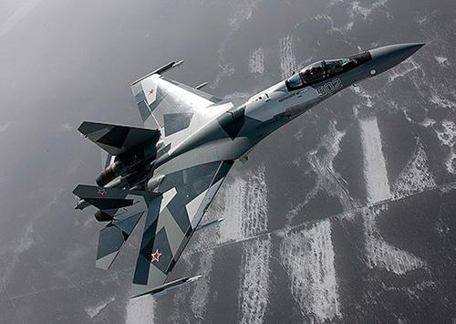 Российские истребители Су-35с за сутки сбили два украинских самолета