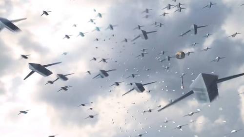 Британцы сомневаются в эффективности роящихся дронов в воздушном бою