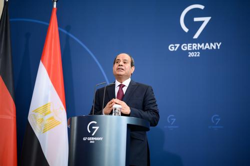 Глава МИД Лавров в ходе визита в Каир встретился с президентом Египта Ас-Сиси