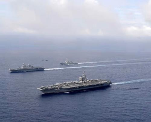 South China Morning Post: США направили группу авианосцев в сторону Тайваня