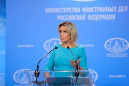 Захарова назвала частью политического пиара объявление Украины об «обязательной эвакуации» с подконтрольной ей части Донбасса 