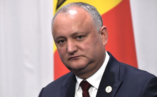 Бывший глава Молдавии Додон осудил власти за планы по экономии газа 