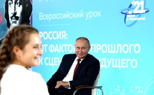 Путин 1 сентября лично проведет открытый урок для школьников «Разговор о важном»