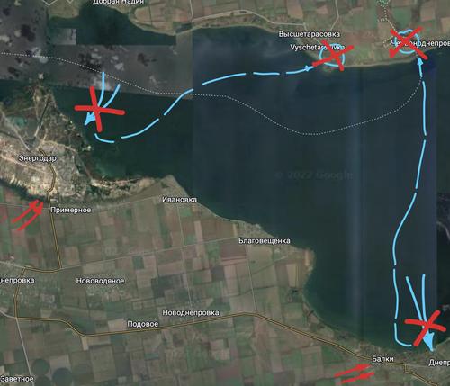 Внешне бездарное десантирование украинских спецназовцев близ ЗАЭС может оказаться отвлекающим манёвром   