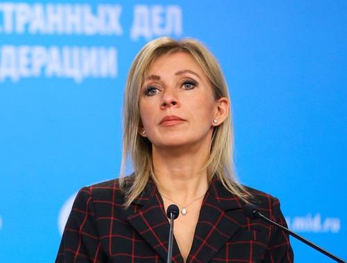 Захарова: уверенный и планомерный ход спецоперации РФ на Украине вызывает истерику у западных кураторов киевского режима