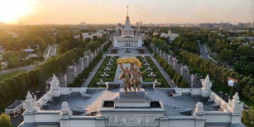 Собянин и Путин открыли крупнейшее в Европе колесо обозрения «Солнце Москвы»