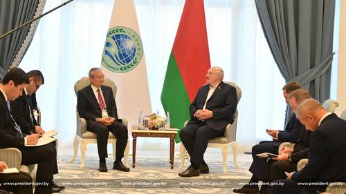 Лукашенко в Самарканде заявил, что Белоруссия решила стать полноправным членом 