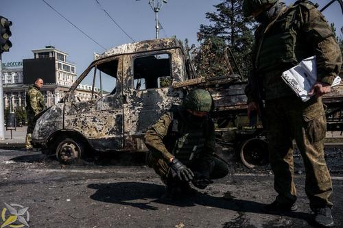 Фотожурналист-военкор Денис Григорюк: Сегодняшний обстрел Донецка − результат действий Запада