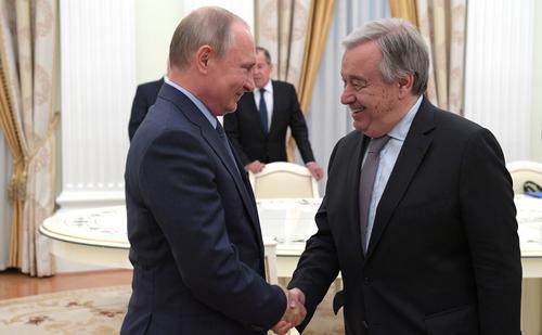 Генсек ООН не исключил своего визита в Россию