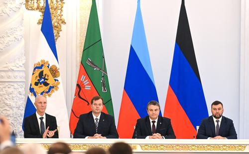 Евгений Балицкий:  ДНР, ЛНР, Запорожская и Херсонская области будут объединены в новый федеральный округ России
