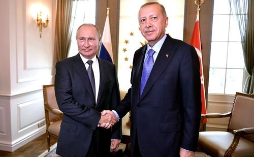 Эрдоган заявил о желании провести 7 октября телефонные переговоры с президентом России Владимиром Путиным 