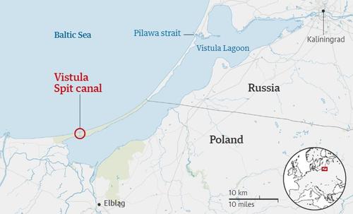 Польша обвиняет Россию в преувеличении экологических последствий при строительстве канала выходящего в Балтику 