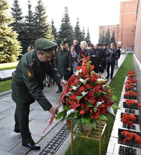 У Кремлевской стены почтили память Маршала Советского Союза Андрея Ивановича Ерёменко
