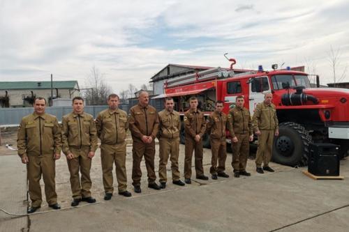 В удаленном поселке Хабаровского края открыли пожарную часть 