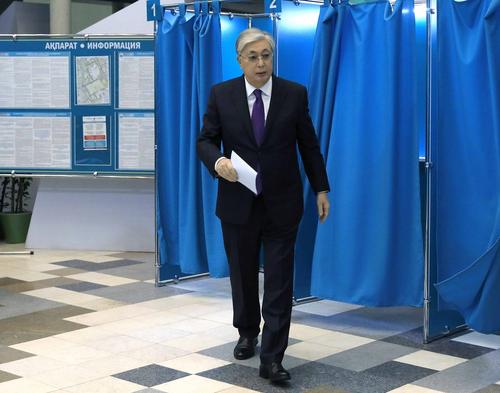 Экзитпол: Касым-Жомарт Токаев побеждает на президентских выборах в Казахстане, набрав 82,45% голосов