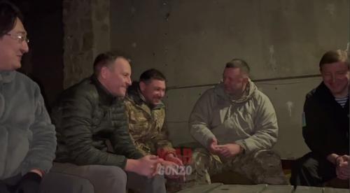 Сергей Кириенко встретился с отрядом, в котором воюет бывший мэр Краснодара