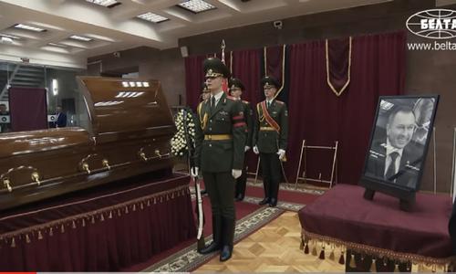 Глава белорусского МИД Владимир Макей похоронен на Восточном кладбище Минска