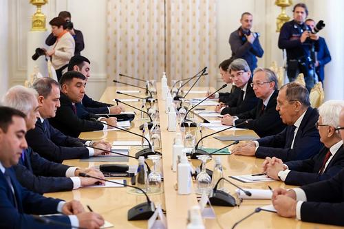 Байрамов по итогам встречи с Лавровым заявил: Азербайджан представил Армении проект договора по мирному урегулированию