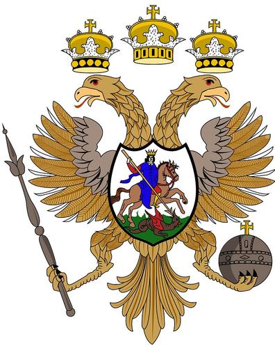 Почему орёл на российском гербе приподнял крылья