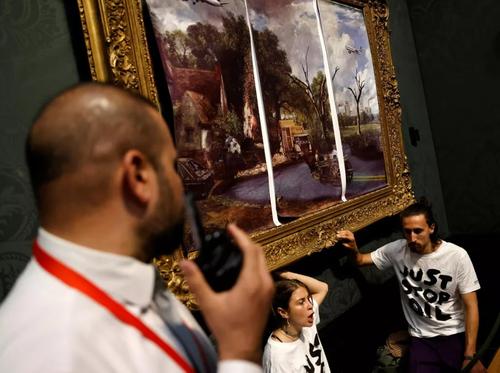 Экоактивисты, повредившие картину в Лондонской национальной галерее оштрафованы