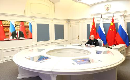 Спикер Кремля Песков: у Владимира Путина и председателя КНР Си Цзиньпин состоялся очень конструктивный партнерский разговор