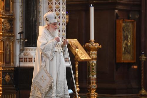 Патриарх Кирилл пожелал детям быть готовыми защитить Родину